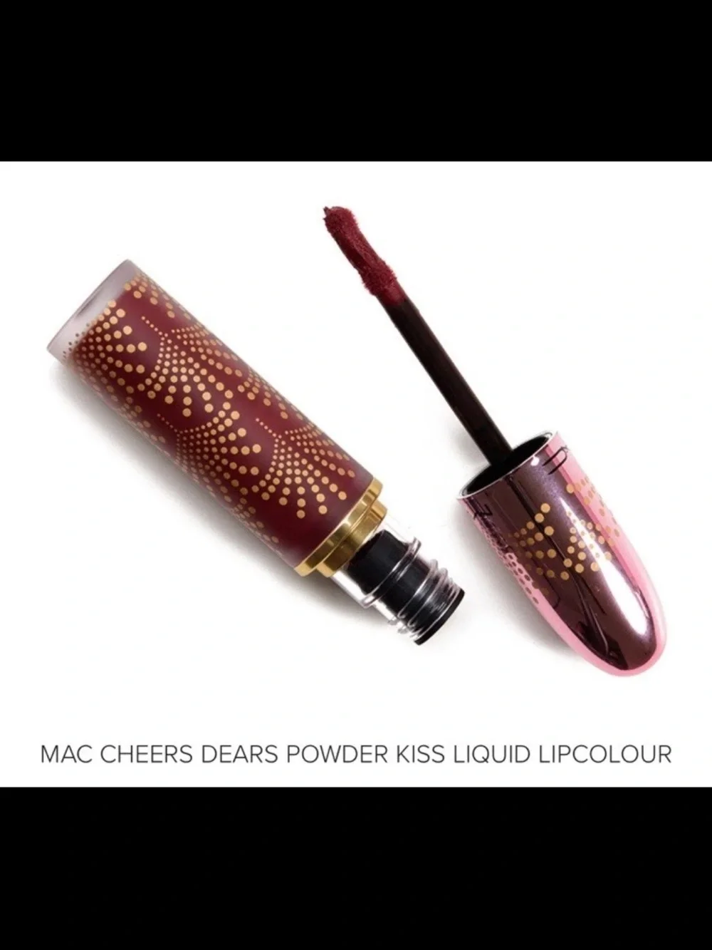 MAC Powder Kiss Liquid Lip Color - Cheers Dears - RARE - Limited Edition - HTF
